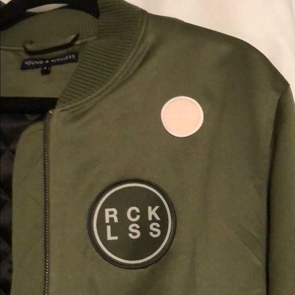 Green bomber jacket - Picture 3 of 7